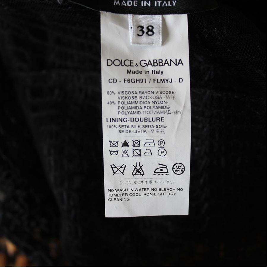 Dolce & Gabbana Evening dress size 38 In Excellent Condition For Sale In Gazzaniga (BG), IT