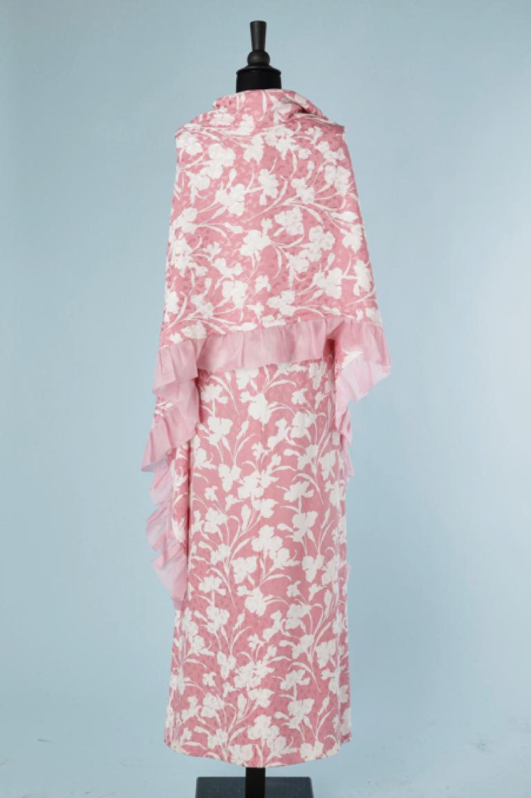 pink dress shawl