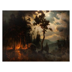 Evening in the Mountains Original Oil Painting by Greg Parker