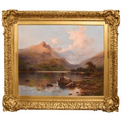 "Evening Loch Fyne" by Alfred Fontville de Breanski