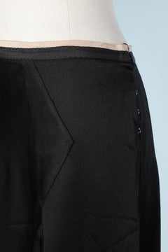 Evening skirt in black satin Martin Margiela "Replica" Collection  FW 1994/95