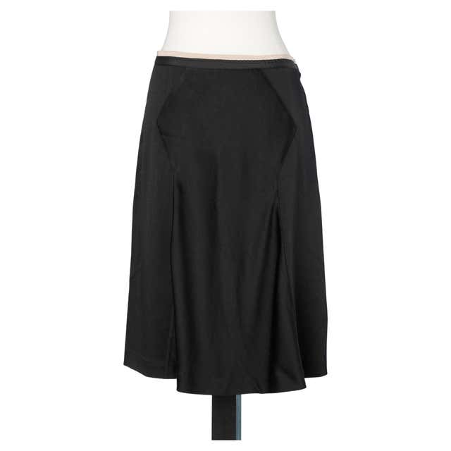 Martin Margiela Pleated Deconstructed Skirt For Sale at 1stDibs