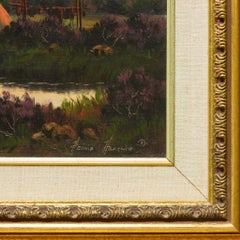 Evening Sky Original Oil Painting by Heinie Hartwig