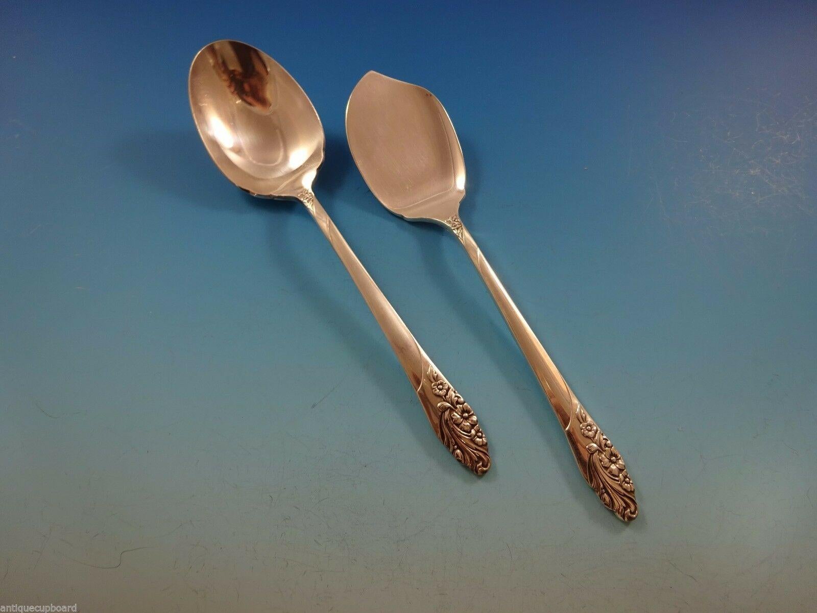 Evening Star by Community Plate Silverplate Flatware Set Service For 12 69 Pcs 1