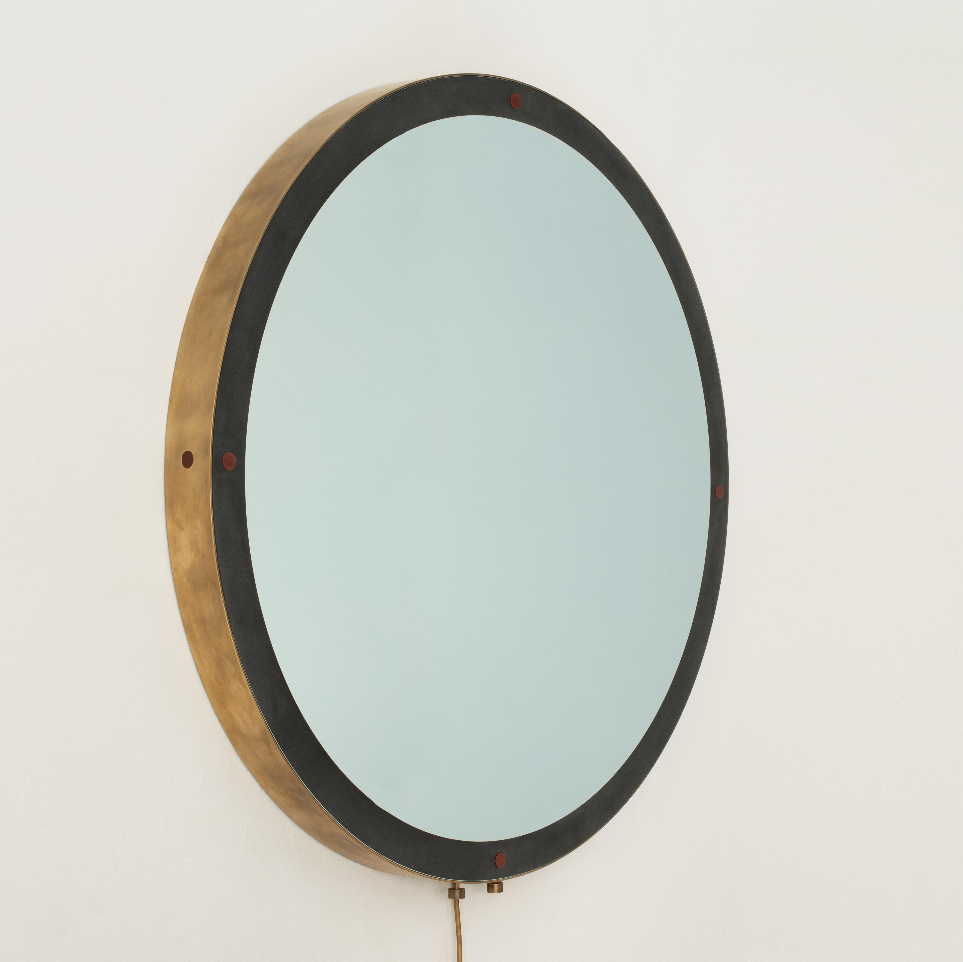 Post-Modern Event Horizon Mirror For Sale