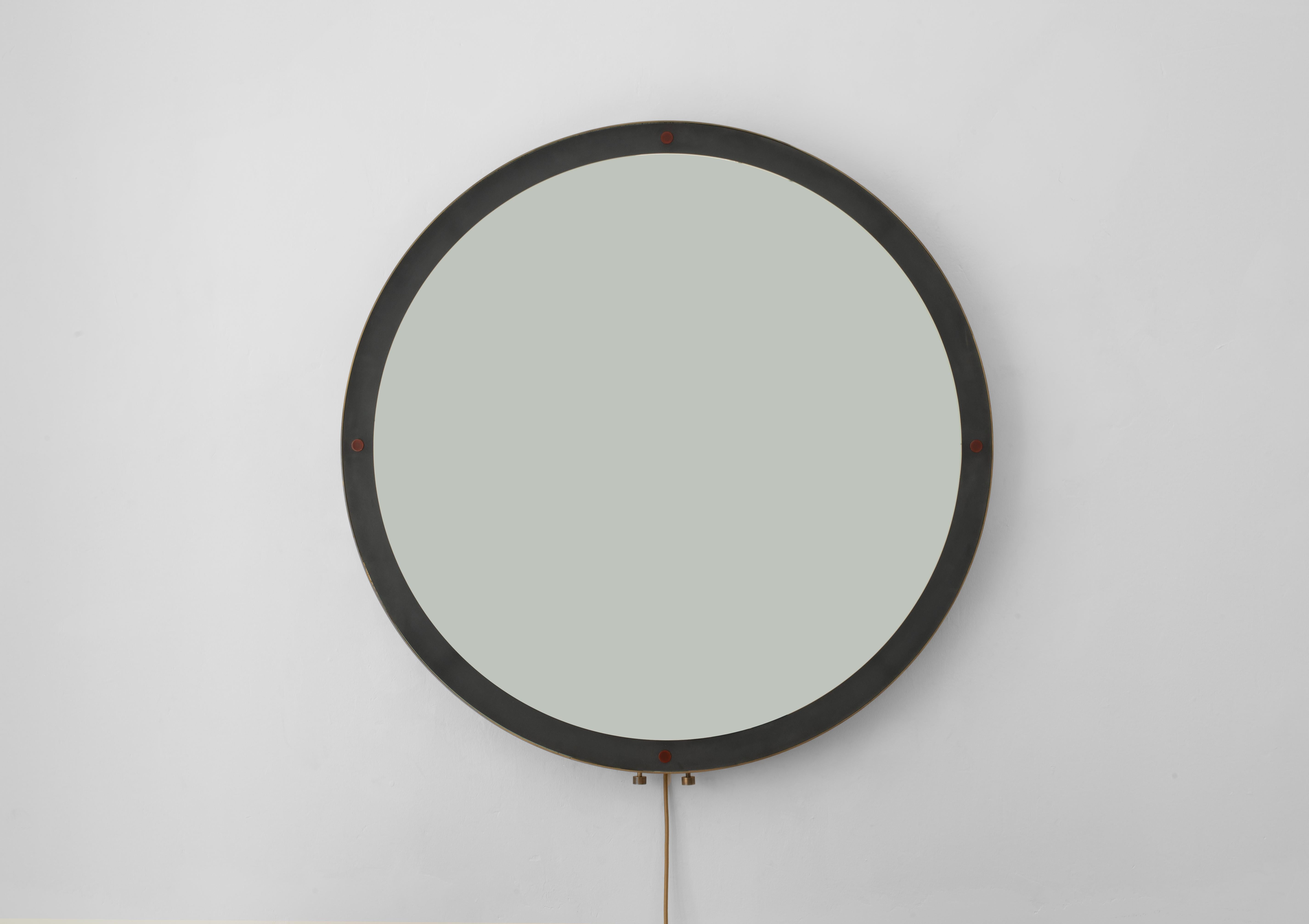 Contemporary Event Horizon Mirror For Sale