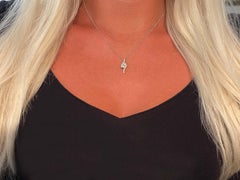 Ever Us Two-Stone Diamond Pendant in 14k White Gold