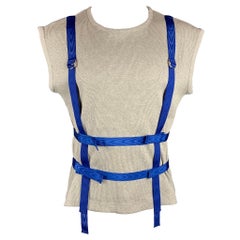 EVEREST ISLES Size L Grey
Blue Ribbed Cotton Bondage Strap Tank Top EVEREST ISLES Size L Grey
Blue Ribbed Cotton Bondage Strap Tank Top