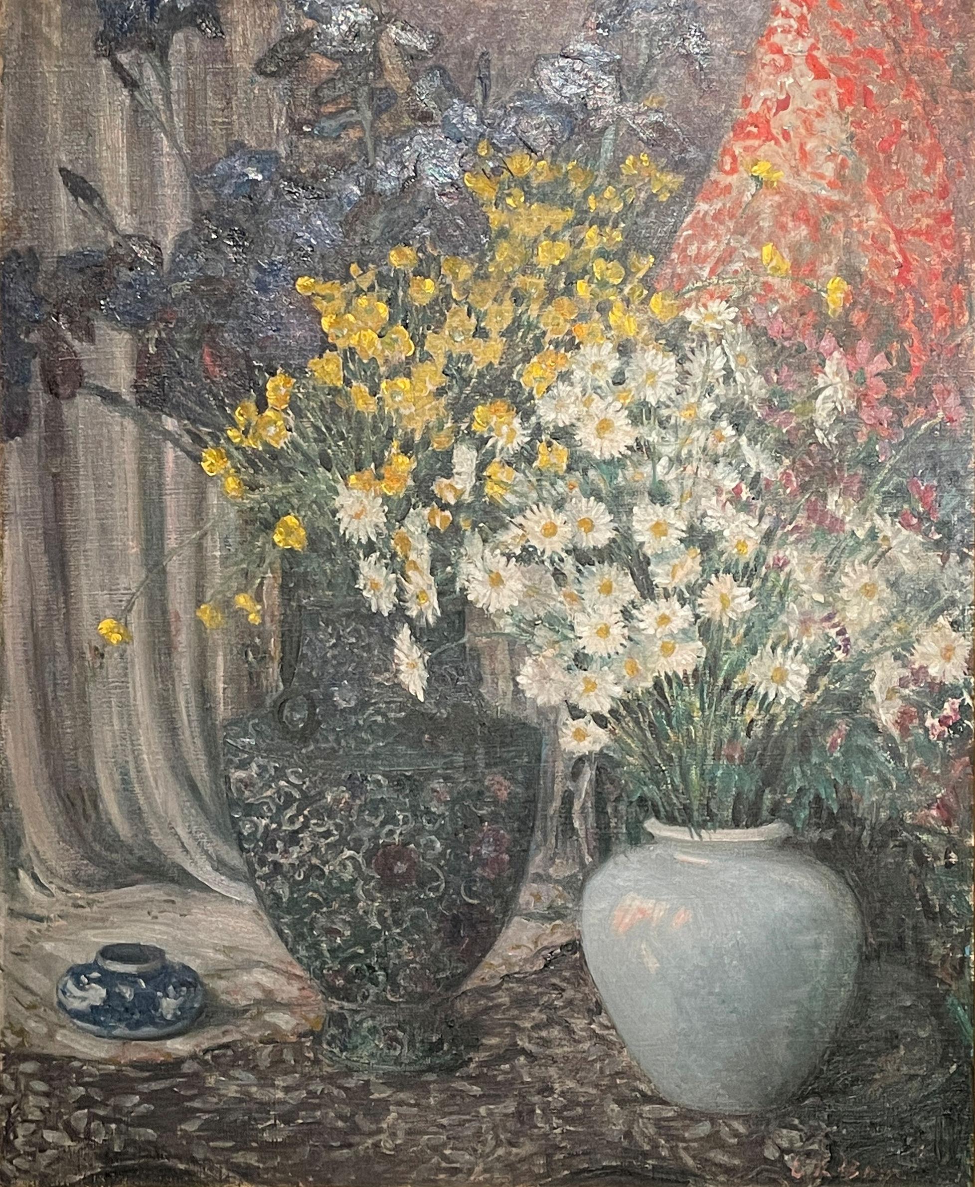 "Floral Bouquet Still Life, " Everett Lloyd Bryant, American Impressionism