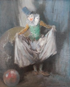 Clown con i pantaloni grandi