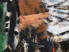 "BARNYARD"   Texas Finest Mid Century Modernist (1908-2002)