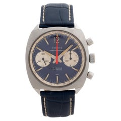Everite chronograph 2240, 17 jewel incabloc valjoux 7733 Movement, c1960