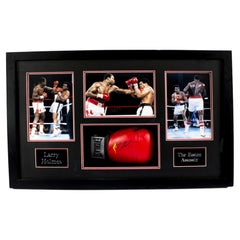 Guantone da pugilato Everlast autografato da Larry Holmes "Easton Assassin" con COA