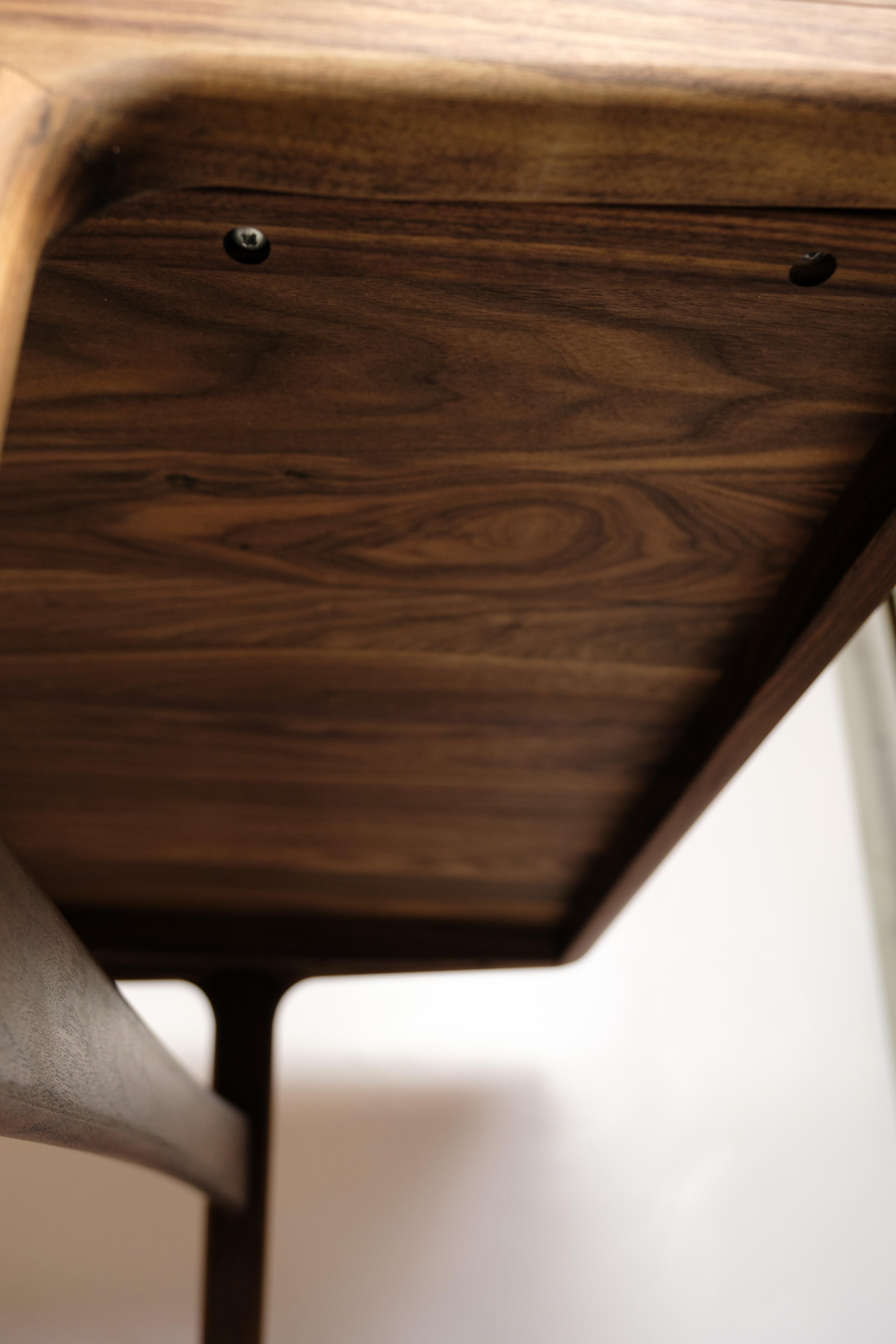 Evermore Dining Table Made In Walnut By Arne Hovmand-Olsen For Warm Nordic For Sale 4
