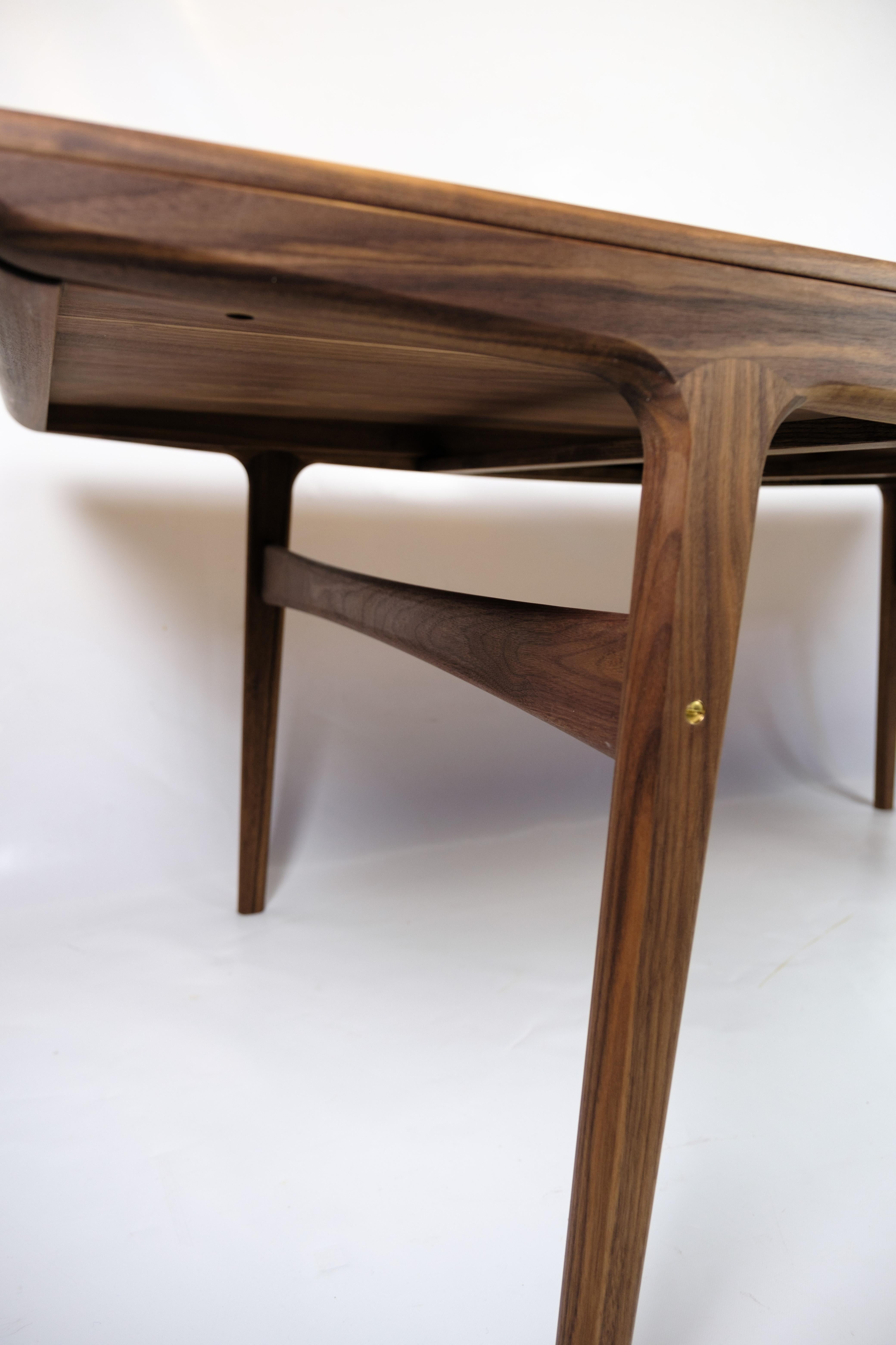 Evermore Dining Table Made In Walnut By Arne Hovmand-Olsen For Warm Nordic For Sale 1