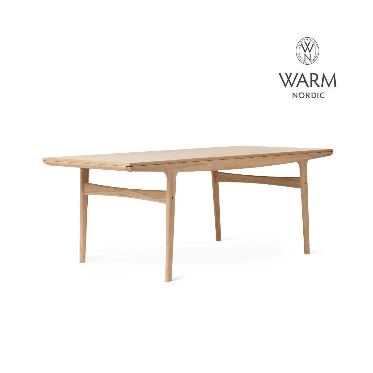 Portuguese Evermore dining table, oak For Sale