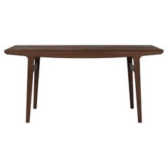 Evermore Dining Table Walnut 160 by Warm Nordic