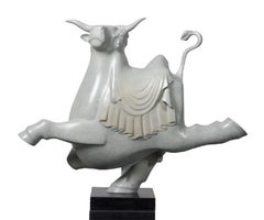 Europa en de Stier 1 Europe et le taureau Mythologie Sculpture en bronze En stock