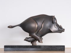 Everzwijn Klein Bronze Sculpture Wild Boar Small 