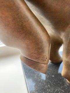 Op zoek naar Europa Auf der Suche nach Europa Bronzeskulptur Stier Vorrätig
