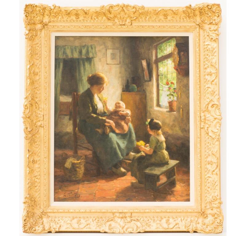 Fiori per la mamma - Painting di Evert Pieters