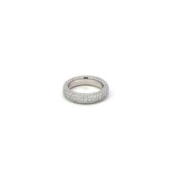 Every Day Band Diamond 18K White Gold Exclusive Ring