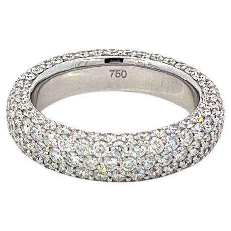 Every Day Band Diamond 18K White Gold Exclusive Ring