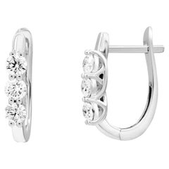 Every Day Diamant-Ohrringe aus Weißgold für Sie