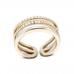 Every Day Diamond Yellow Gold Exclusive Ring for Her