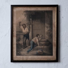 Every Rose Has a Thorn - French Lithograph, c.1860s