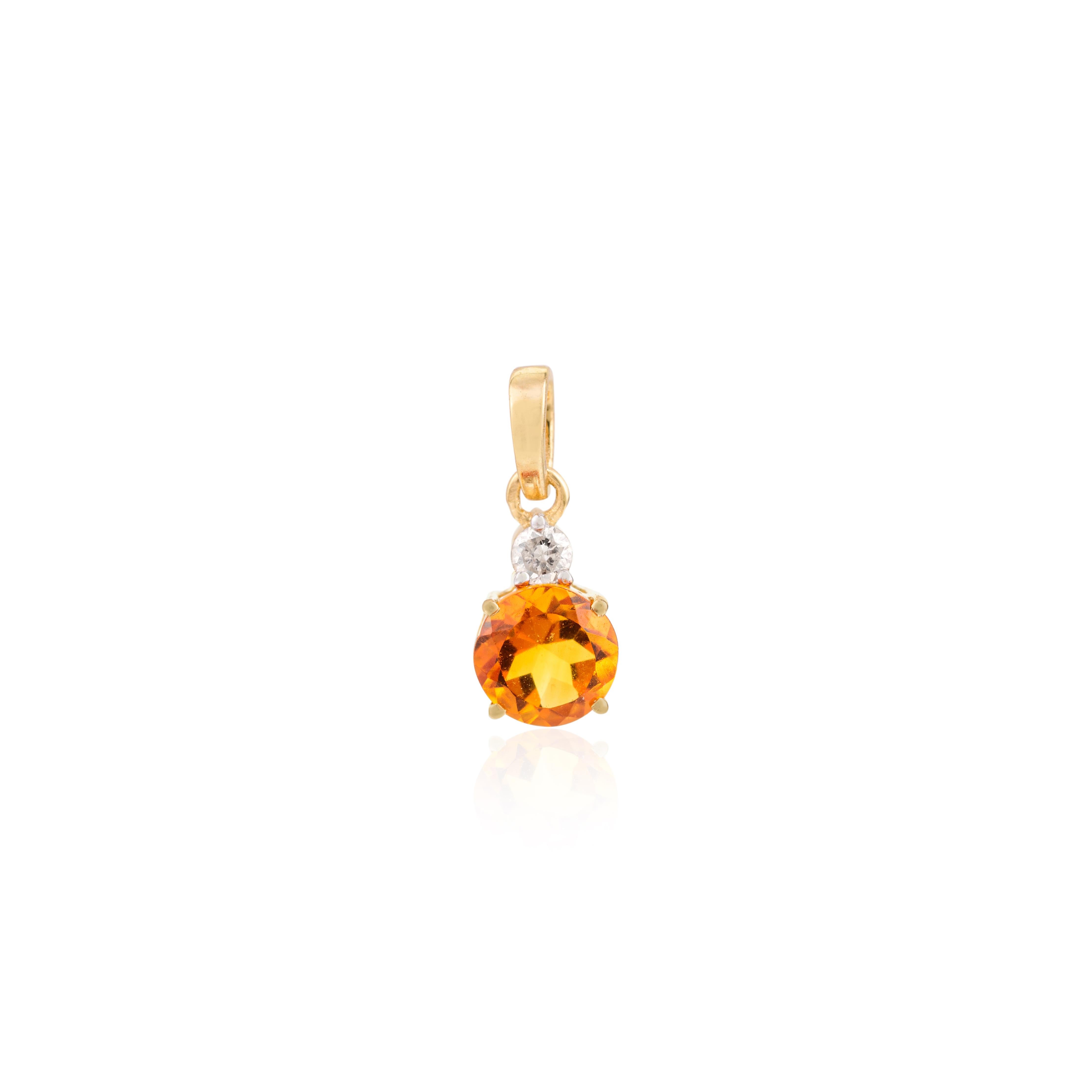 Citrine et or jaune Boucles d'oreilles Bague Pendentif Cadeau pour Elle Pour femmes en vente
