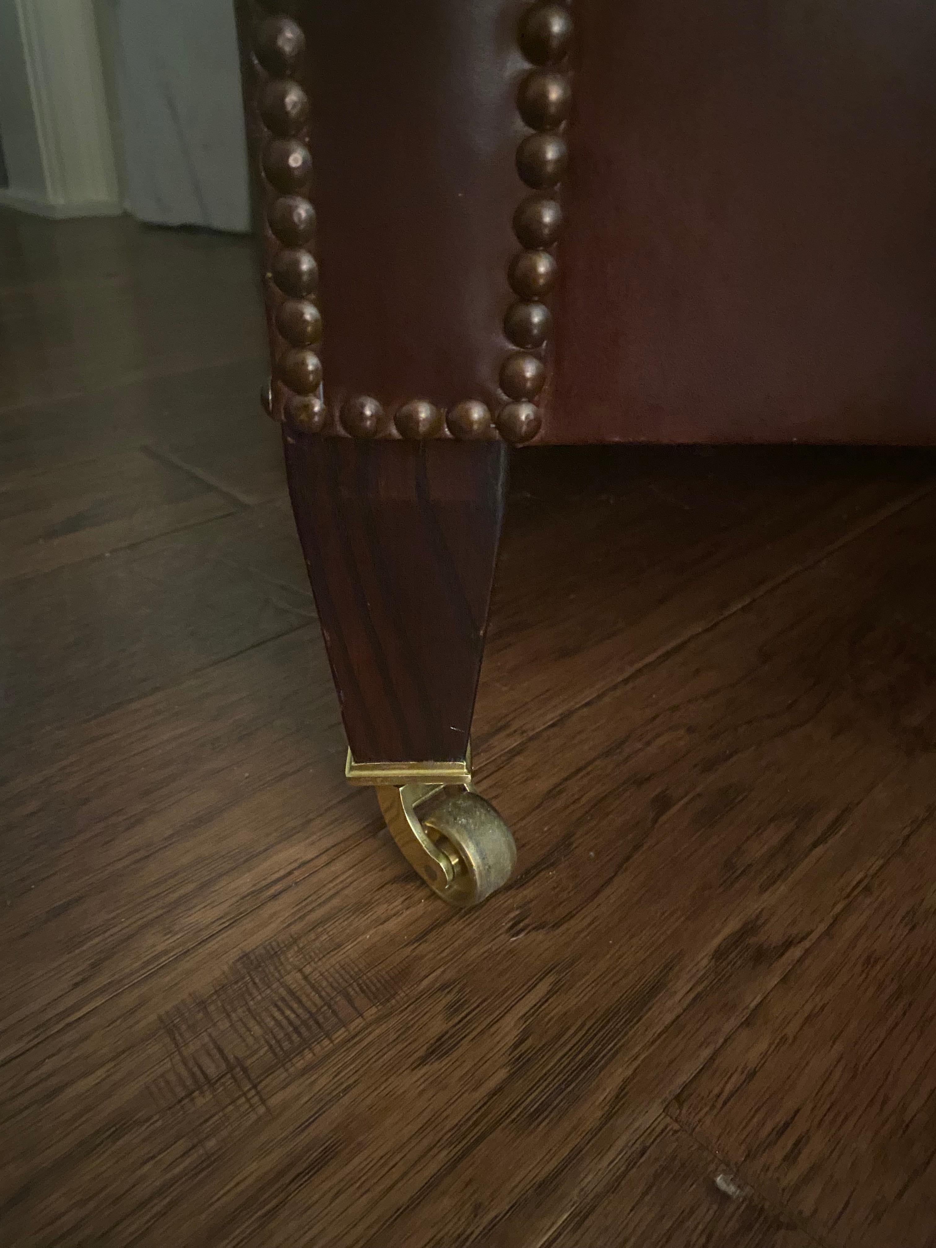 Everyone's Favorite Big Leather George Smith Club Chair 2