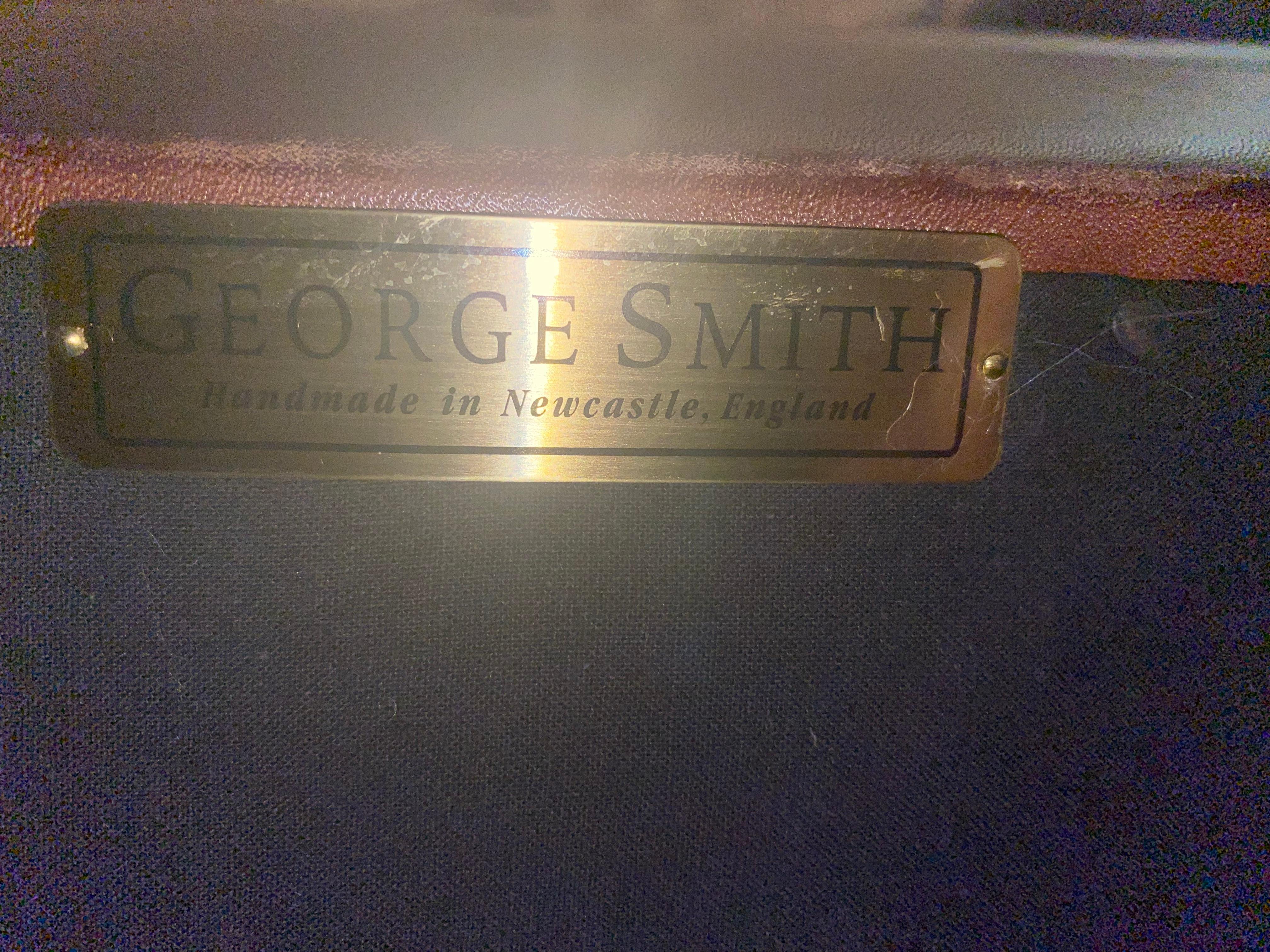 Everyone's Favorite Big Leather George Smith Club Chair 3