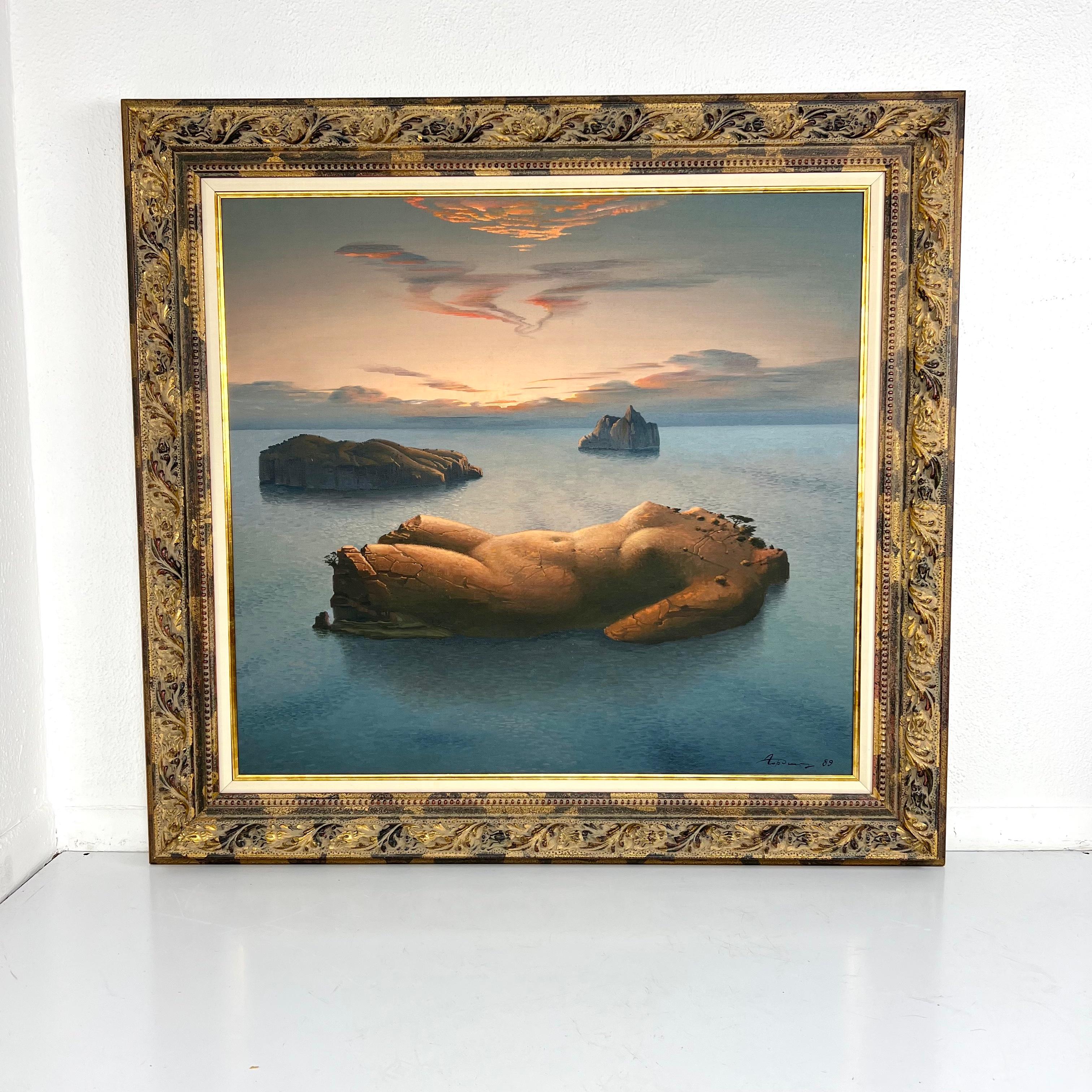 Modern Evgeni Gordiets Surrealist Oil Painting For Sale