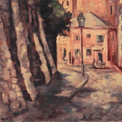 'A View of Old Montmartre', Paris, Moscow School, Dresden Academy of Fine Arts