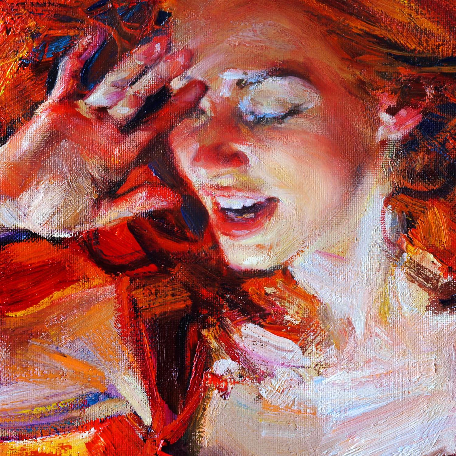 Music in my head. Dancing - Painting by Evgeniy Monahov