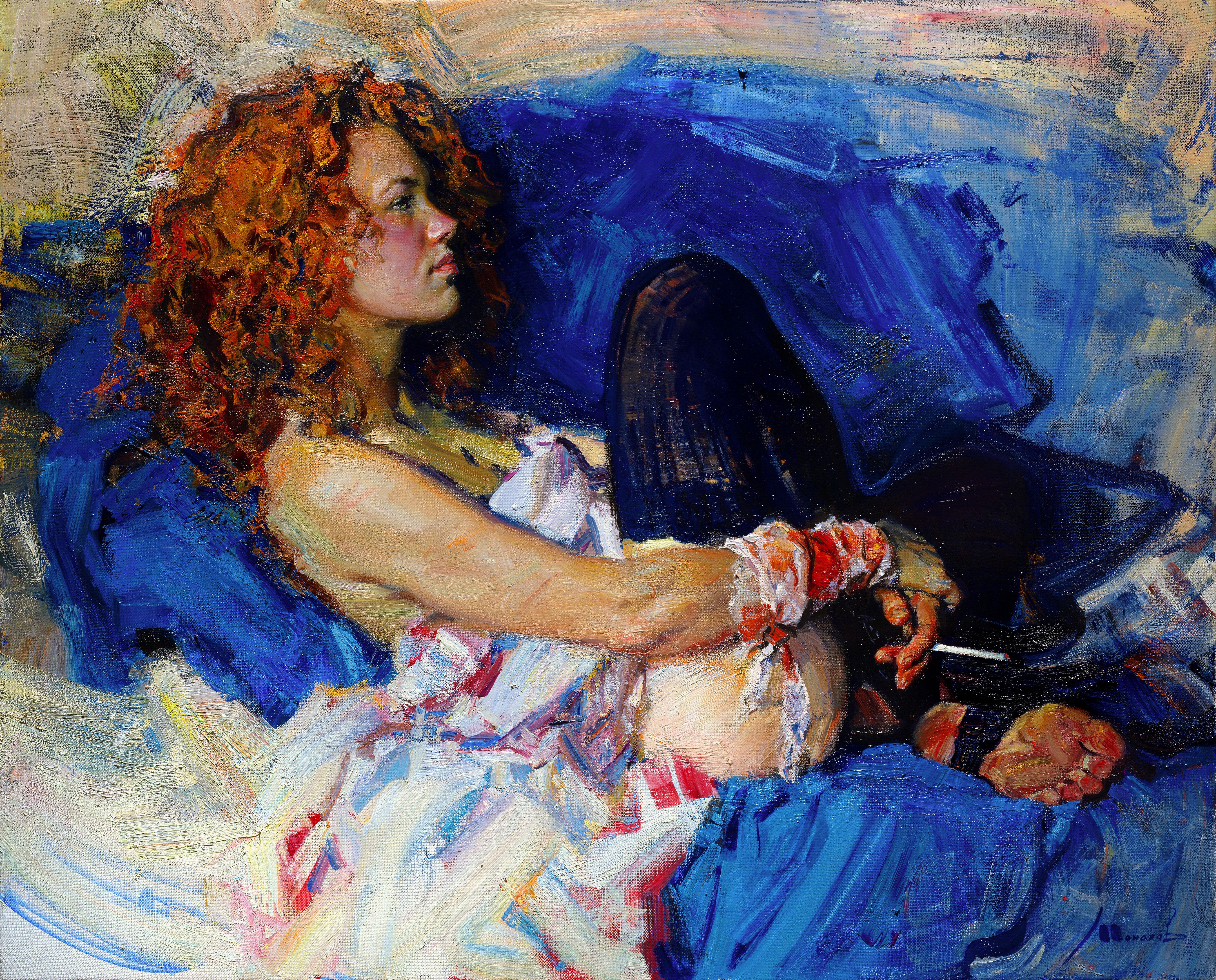 Evgeniy Monahov Nude Painting - The dreamer