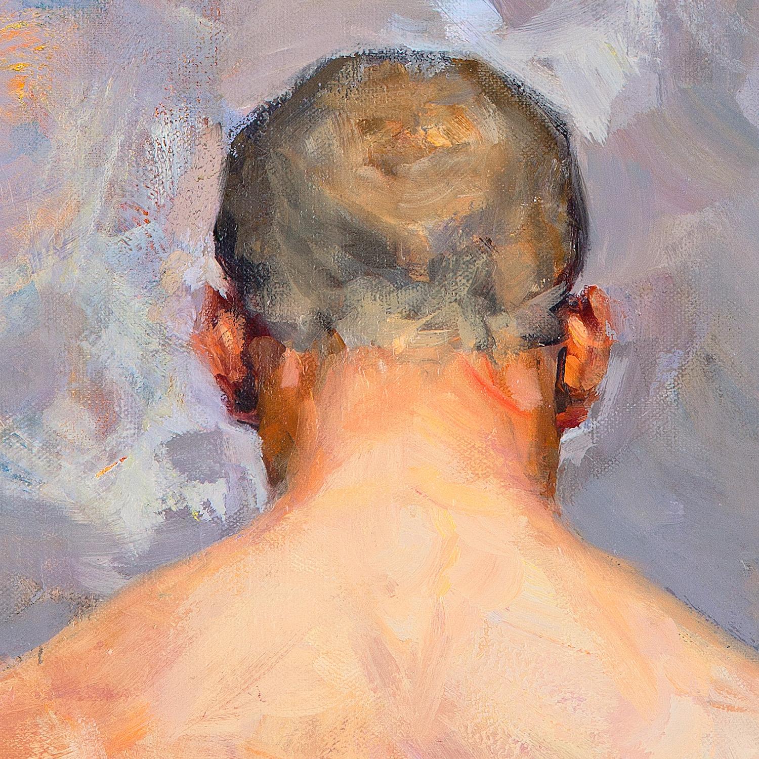 L'uomo - Painting di Evgeniy Monahov