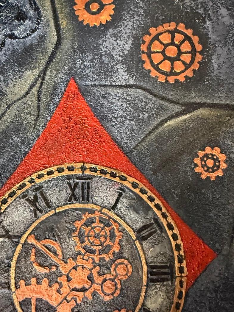 Tanz der Zeit – Painting von Evgeniya Brits