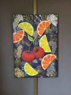 « Symphonie des fruits 2 ».    Collection de fruits.