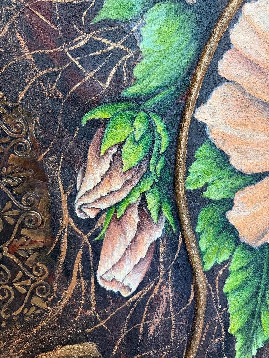 Goldene Spitze (9) – Painting von Evgeniya Brits