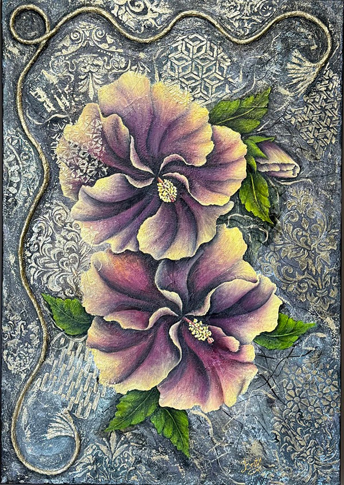 goldene Spitze (Abstrakter Impressionismus), Painting, von Evgeniya Brits