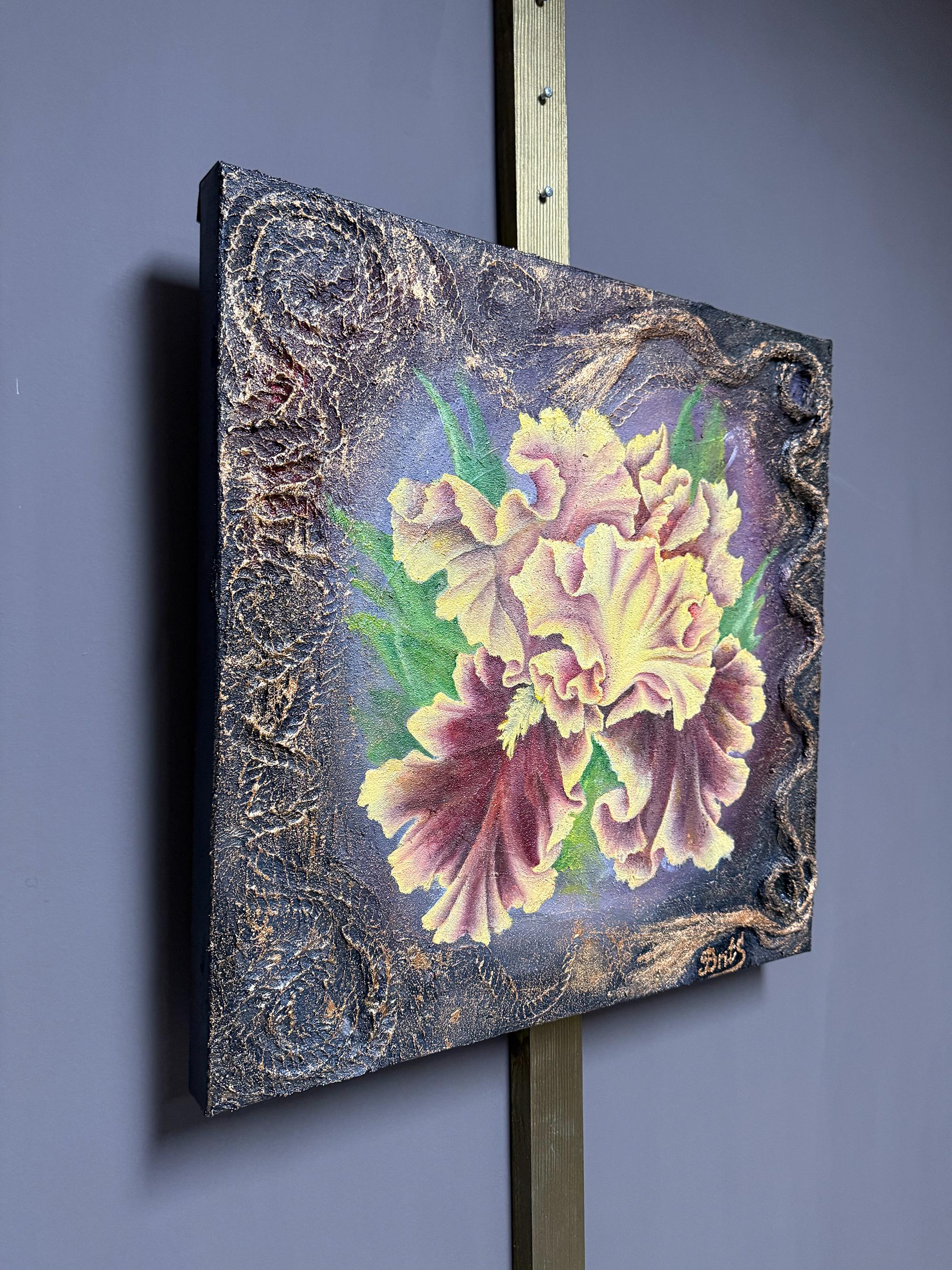 Iris 1 - Painting di Evgeniya Brits