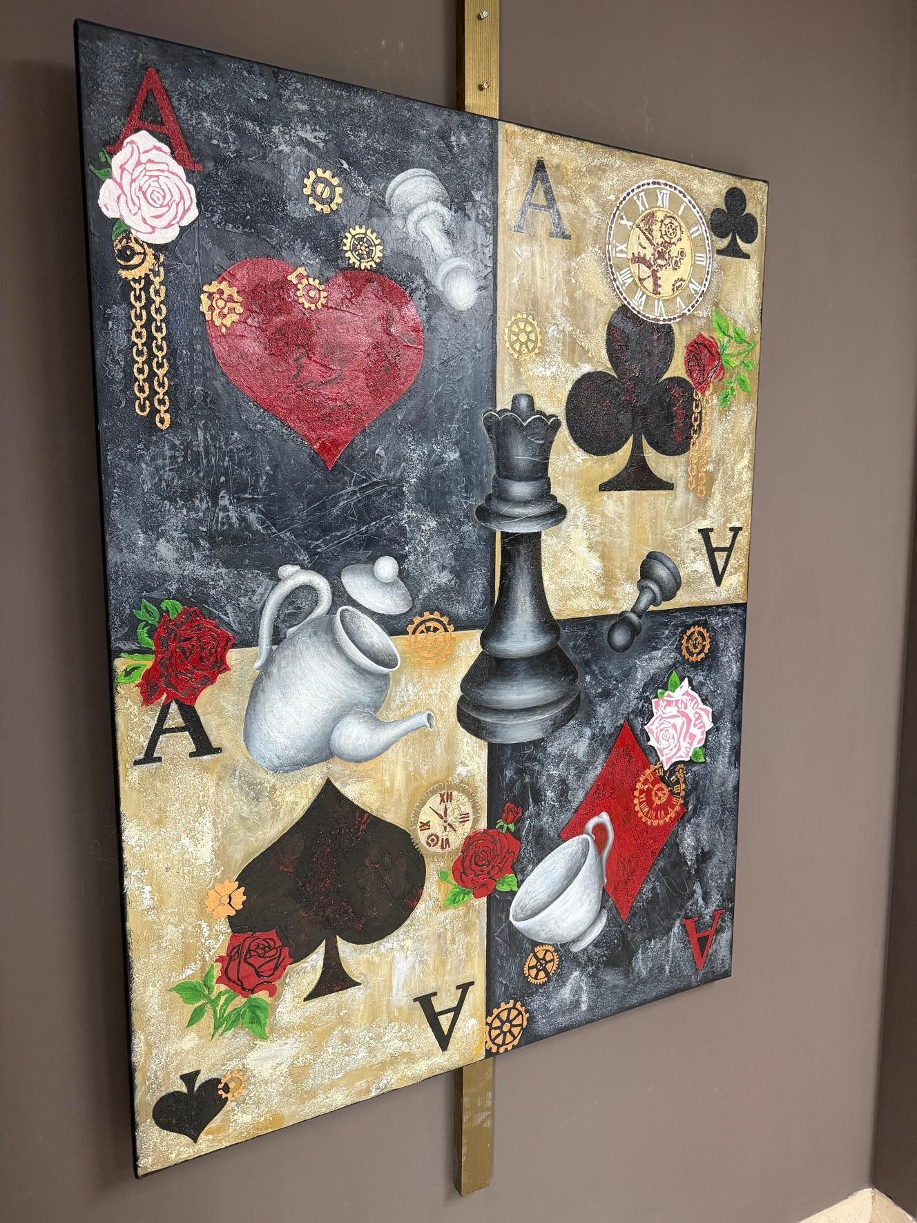 die zeit der fabeln 02 – Painting von Evgeniya Brits