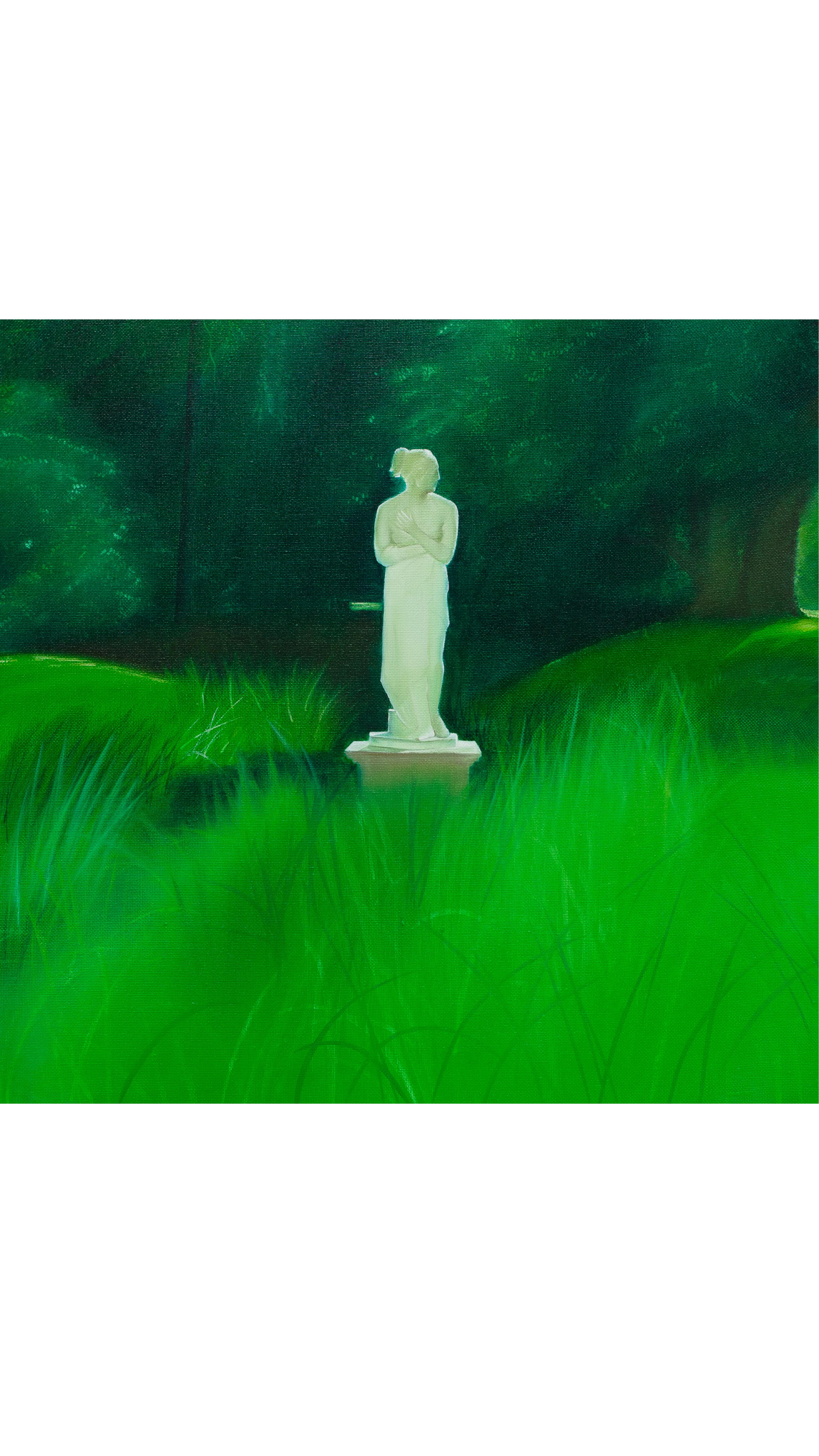 "Antonio Geusa" Pittura a olio 47" x 26" pollici di Evgeniya Buravleva
