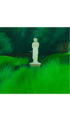 Peinture à l'huile "Antonio Geusa" 47" x 26" pouces par Evgeniya Buravleva