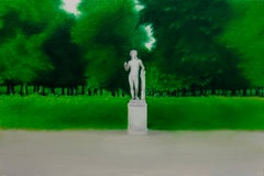 "Versailles 2" Oil Painting 16" x 24" inch by Evgeniya Buravleva