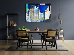 Fiducia nell'incertezza - Pittura Acrilica Geometrica Astratta