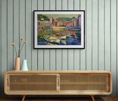 "Boats at the pier"