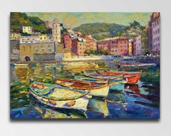 "Boats at the pier"